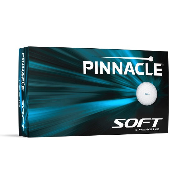 Pinnacle Soft Wit 2 Dozen a 15 stuks golfballen