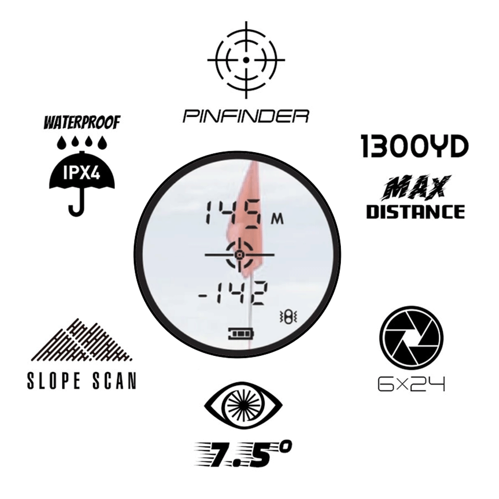 Vovik V1 Laser Range Finder - Afstandmeter