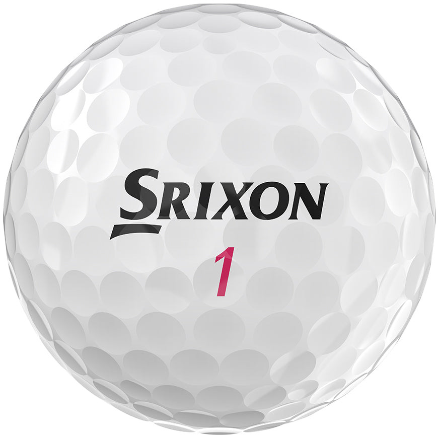 Srixon Softfeel Dames wit 2 dozijn
