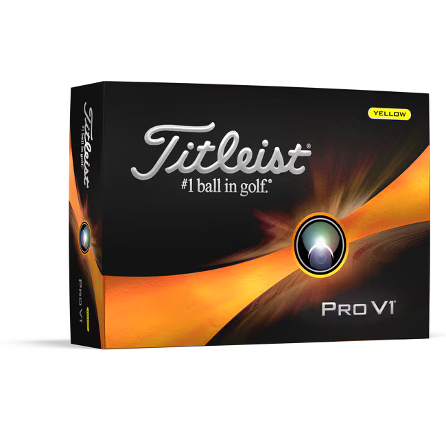 Titleist Pro V1 Geel