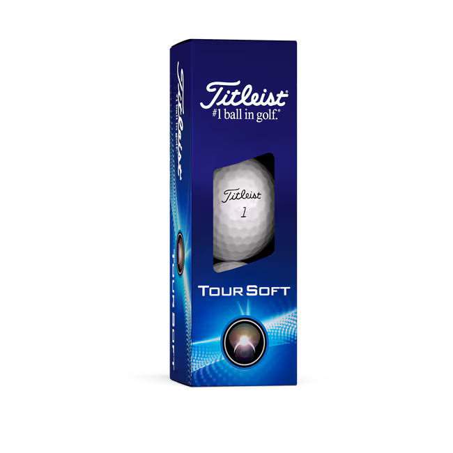 Titleist Toursoft wit 3-sleeve