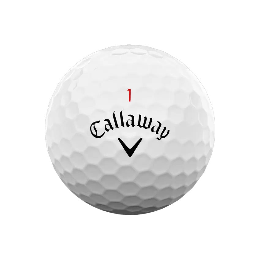 Callaway Chrome soft X wit golfballen