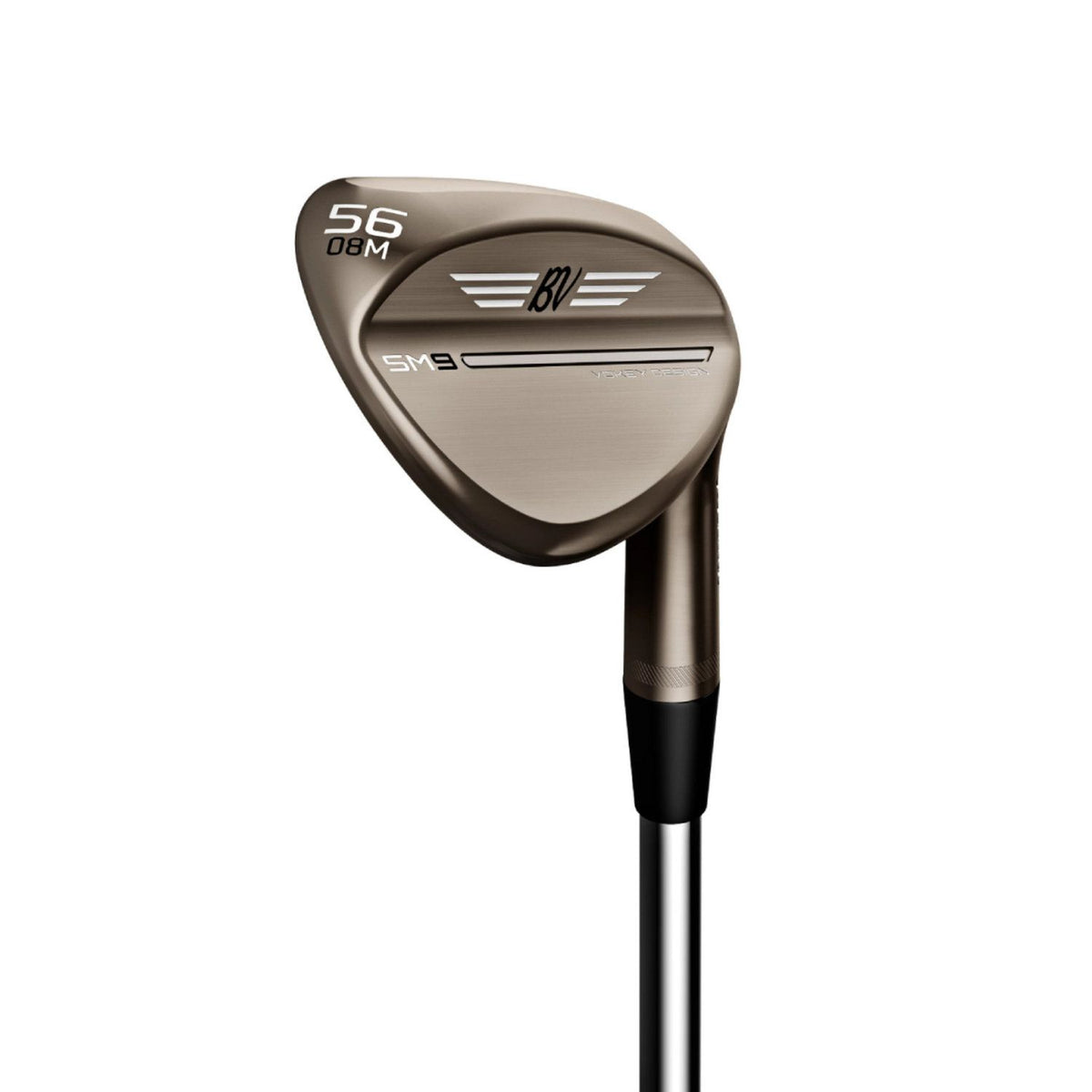 Vokey SM9 wedge brushed steel