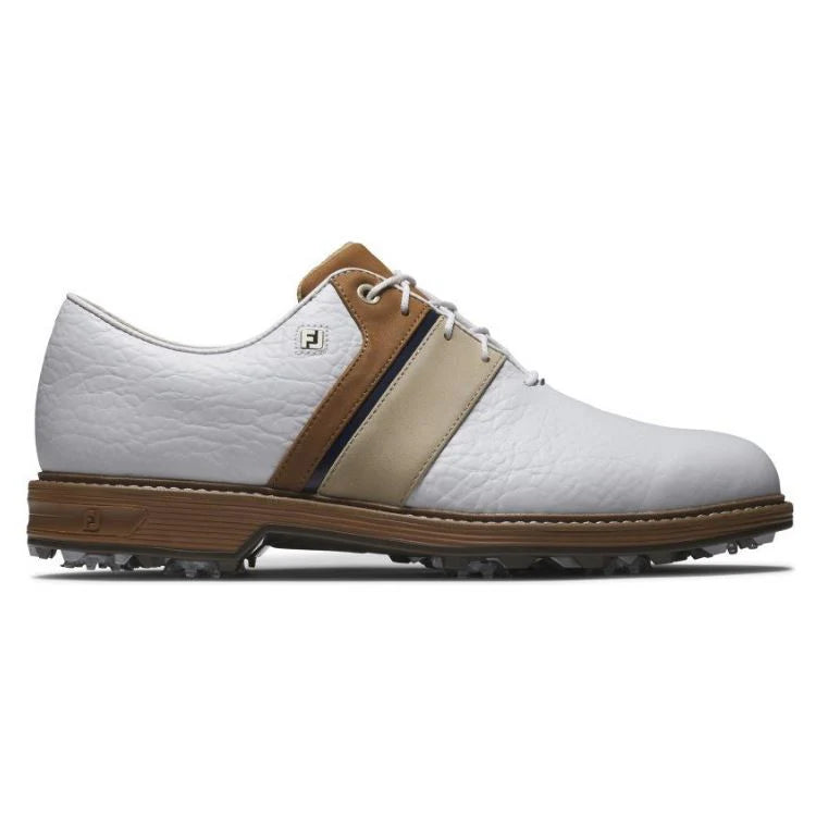 FootJoy DJ Premiere White/Blue/Brown (P)