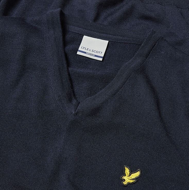 LYLE & SCOTT GOLF V-NECK PULLOVER HEREN