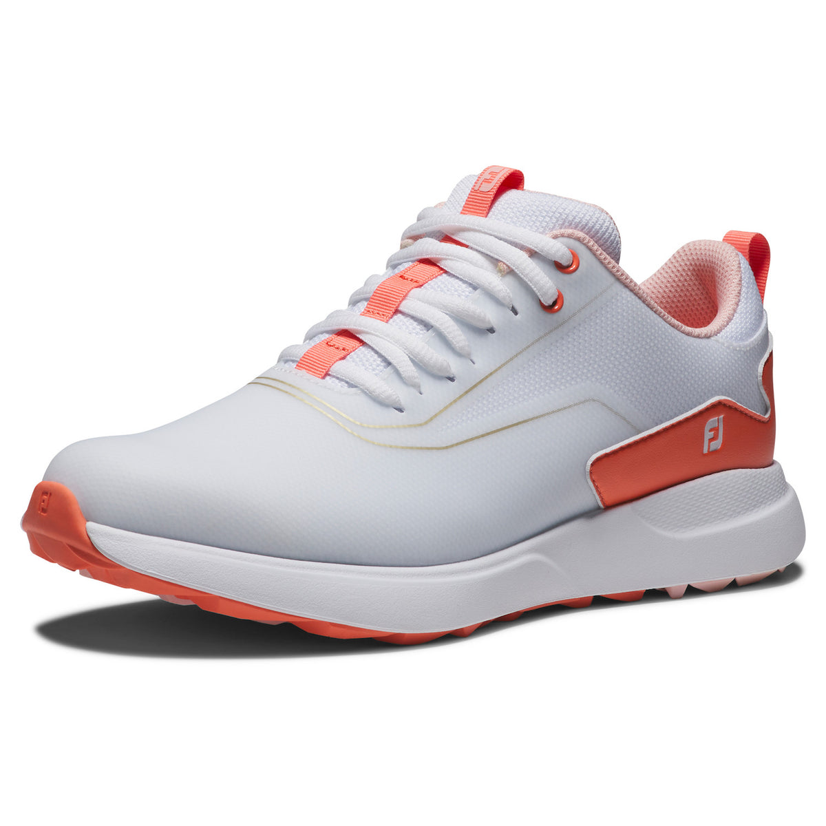 FootJoy Performa White/White/Coral - Dames
