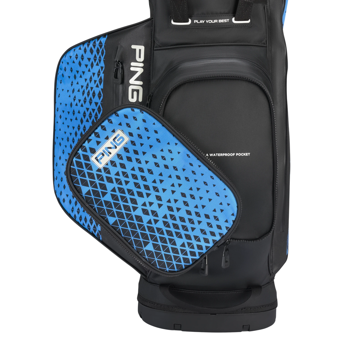 Ping Hoofer Monsoon Standbag - Black/Blue