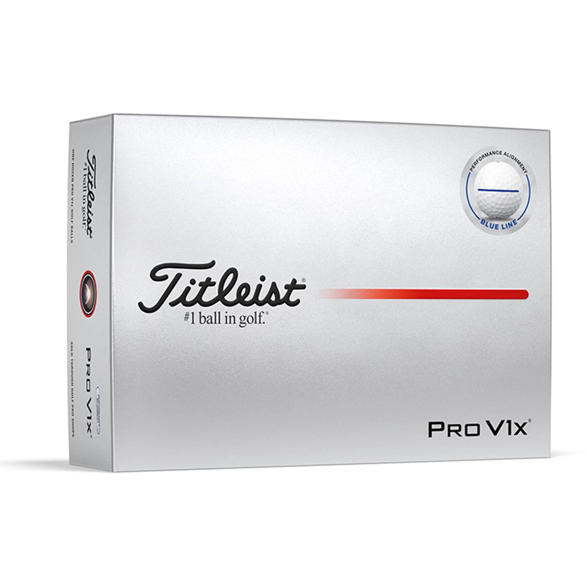 Titleist Pro V1x AIM Performance Blauw - doos