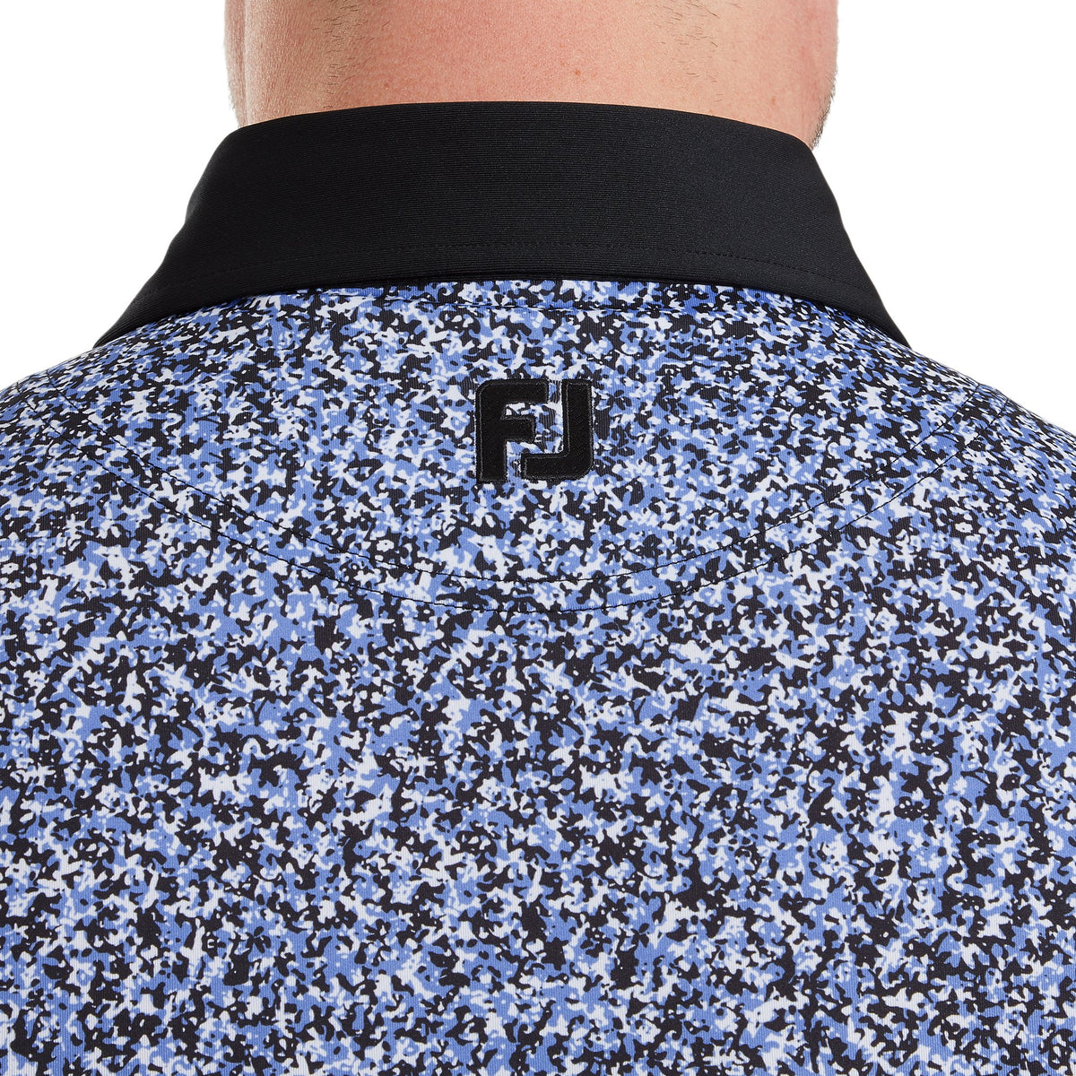 FootJoy Condensed Camo Print Lisle White / Vivid Violet / Black