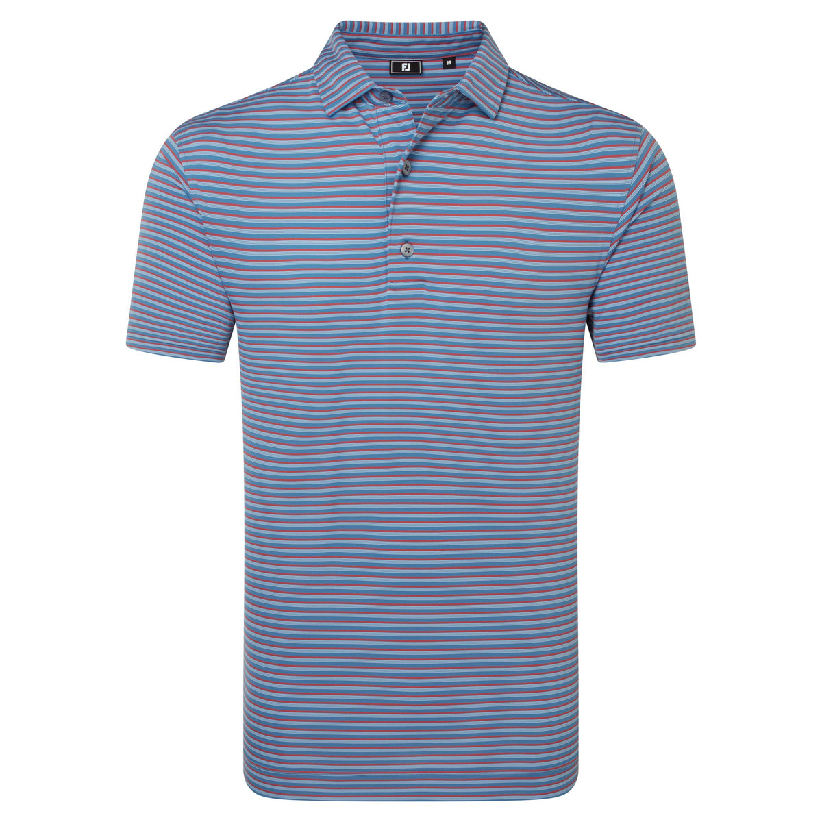 FootJoy Shadow Stripe Lisle Coastal Blue