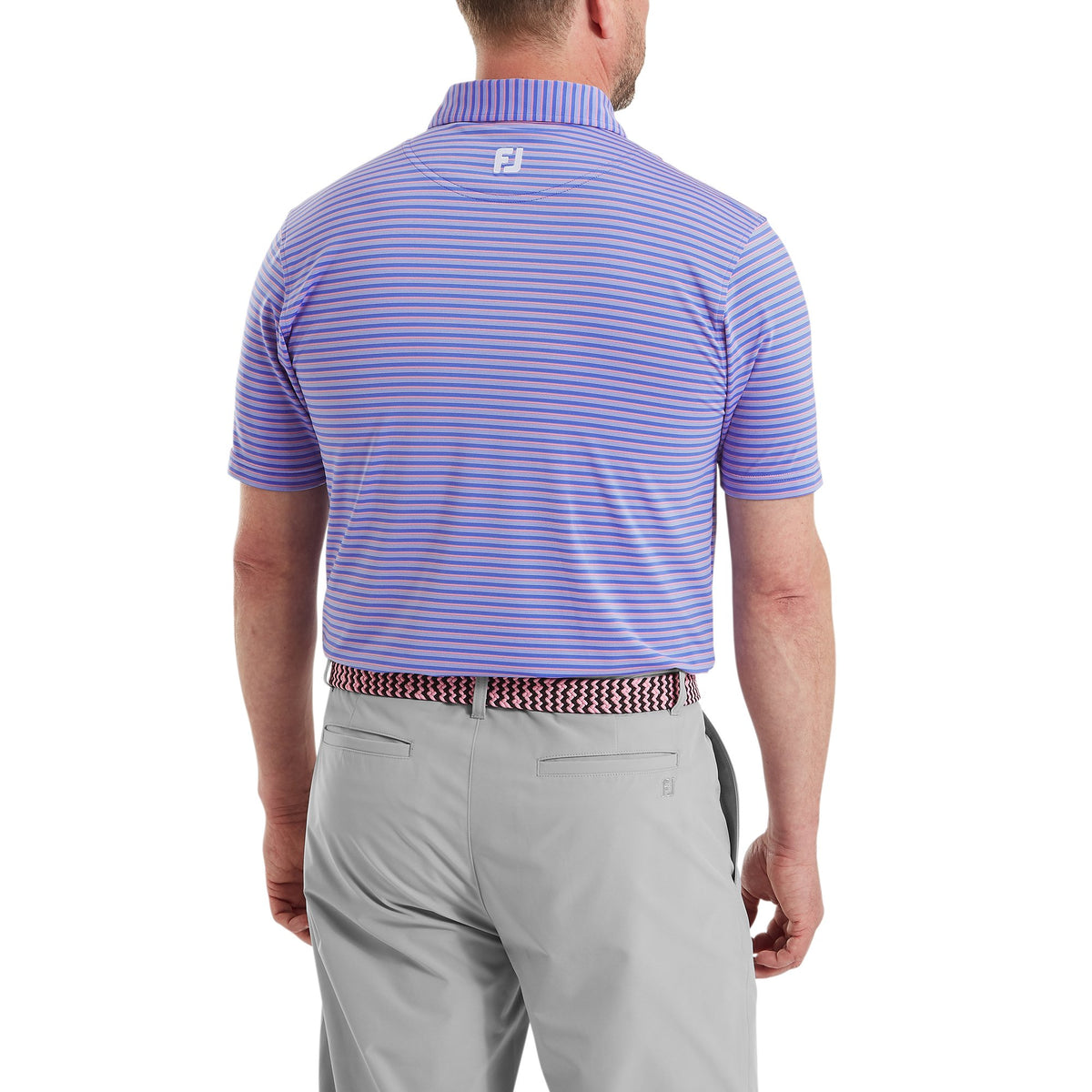 FootJoy Shadow Stripe Lisle Vivid Violet