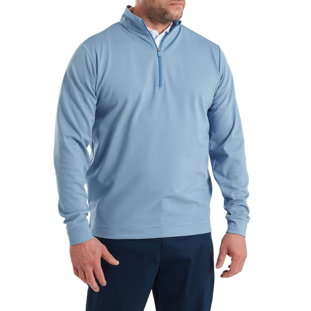 FootJoy Ottoman Stripe Chill-Out Chambray / Coastal Blue