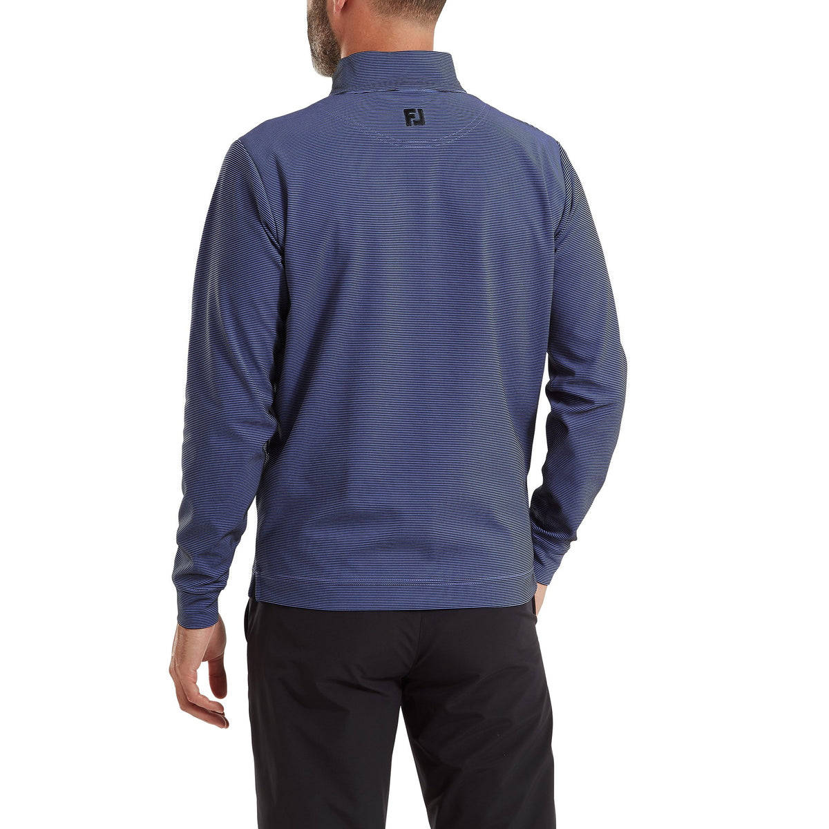 FootJoy Ottoman Stripe Chill-Out Black / Vivid Violet