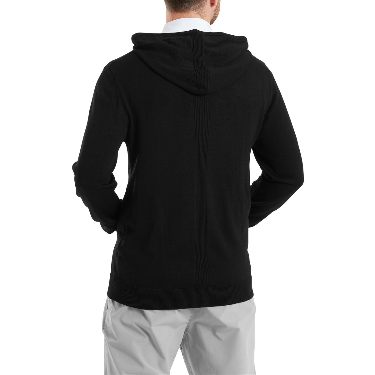 FootJoy drirelease Knit Hoodie Black