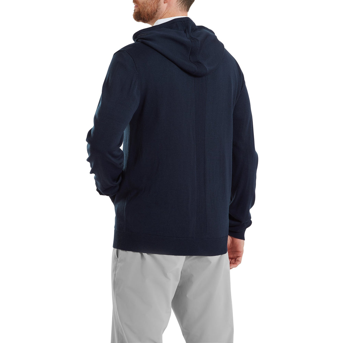 FootJoy drirelease Knit Hoodie Navy
