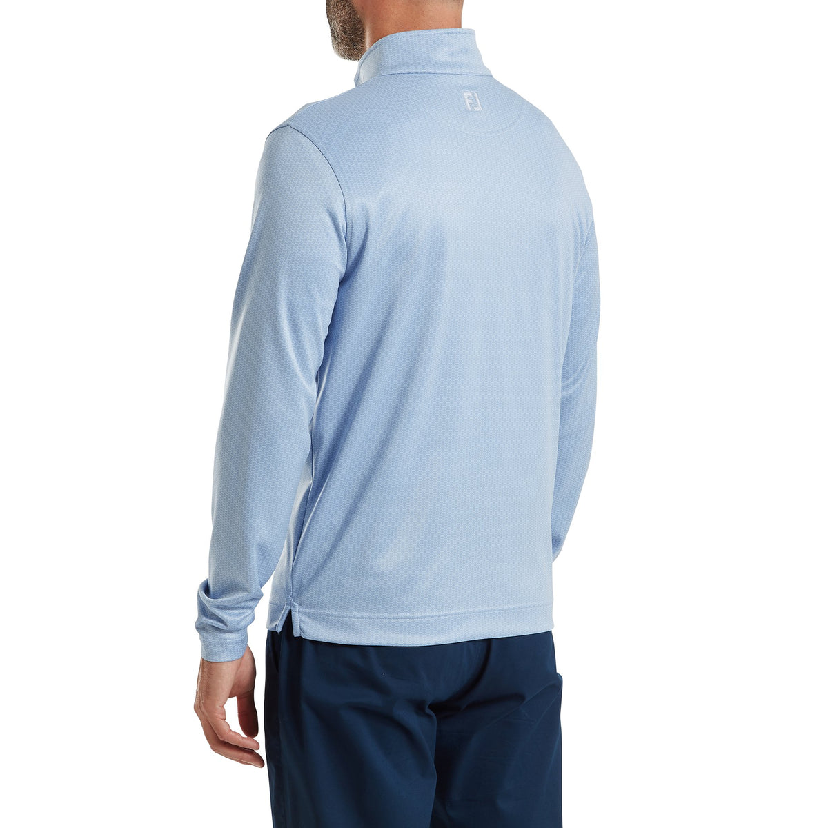 FootJoy FJ Nautical Flag Tonal Chill-Out Chambray
