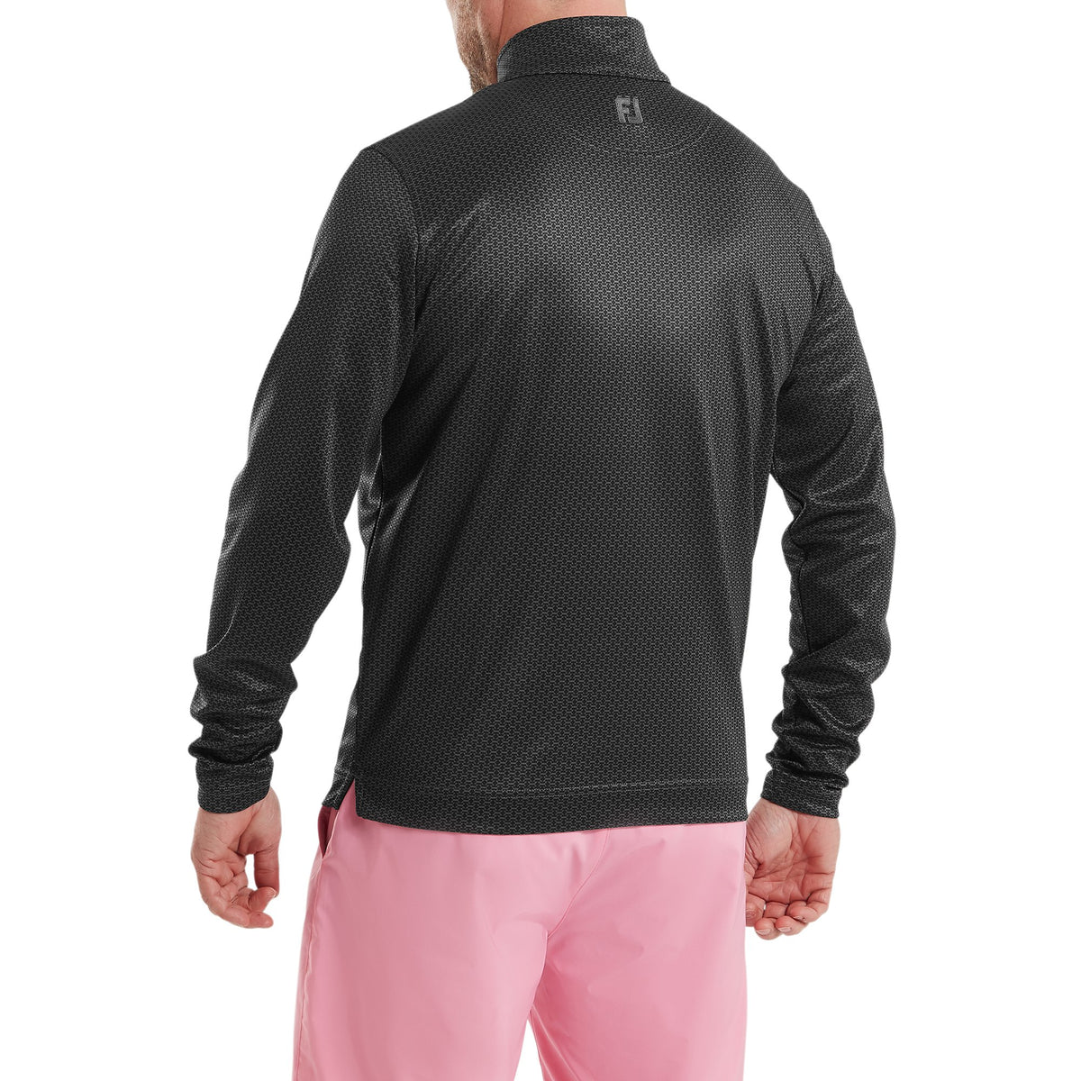 FootJoy FJ Nautical Flag Tonal Chill-Out Black