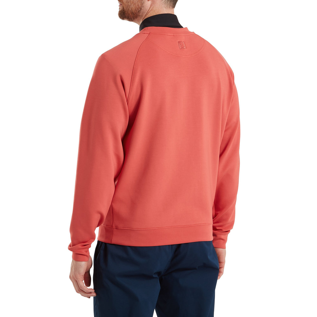 FootJoy Crew Neck Sweatshirt Nantucket Red