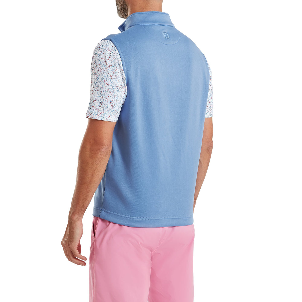 FootJoy Half-Zip Vest Coastal Blue