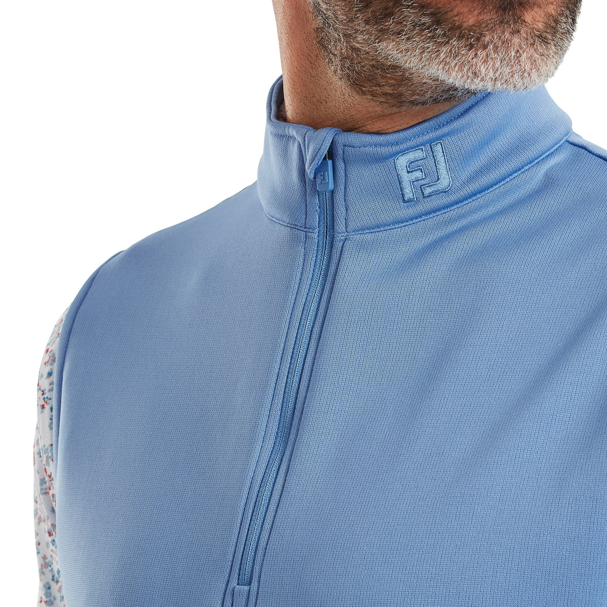 FootJoy Half-Zip Vest Coastal Blue