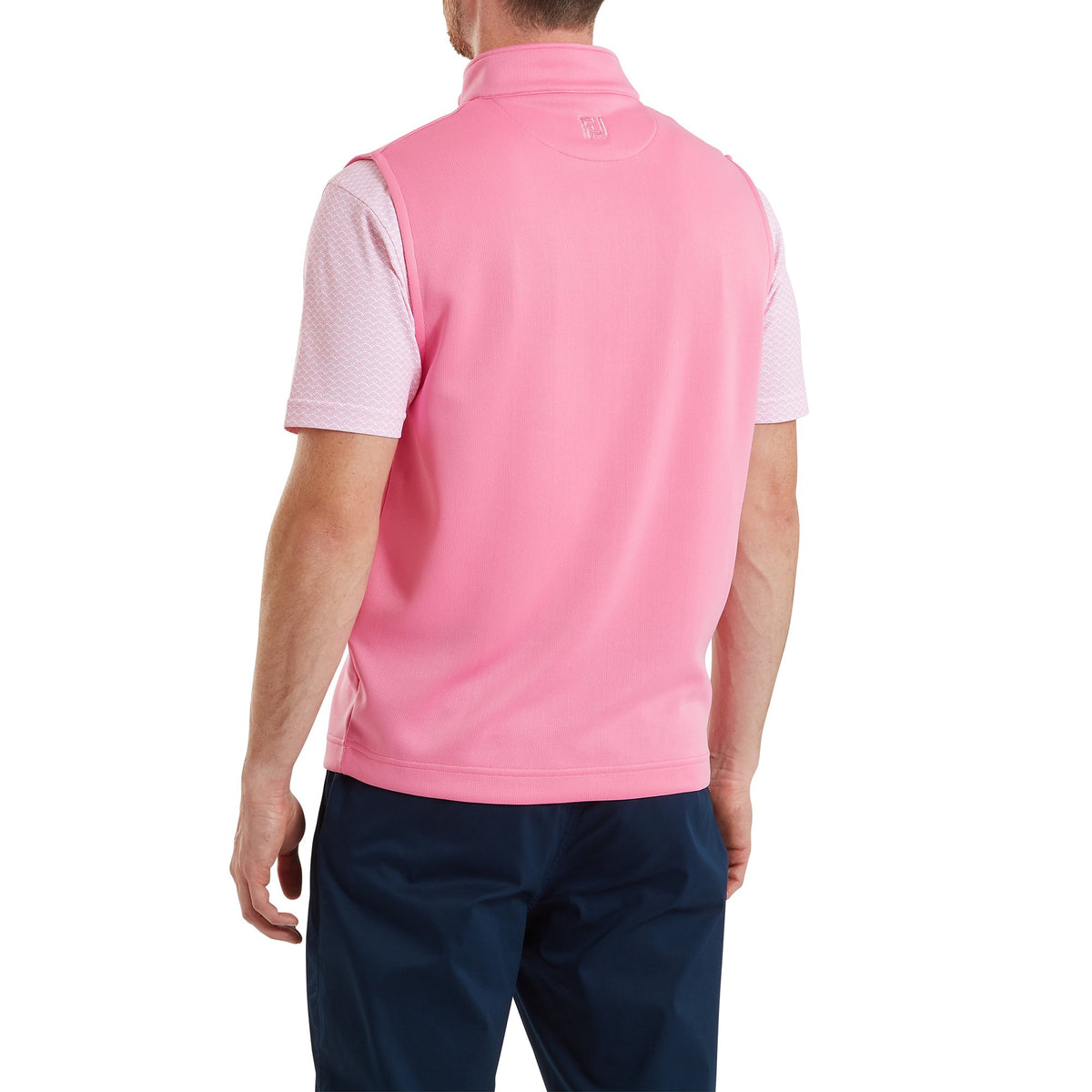 FootJoy Half-Zip Vest Pink Pop