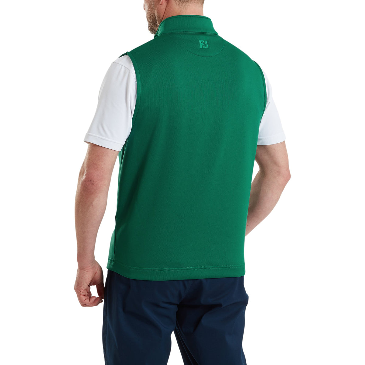 FootJoy Half-Zip Vest Field Green