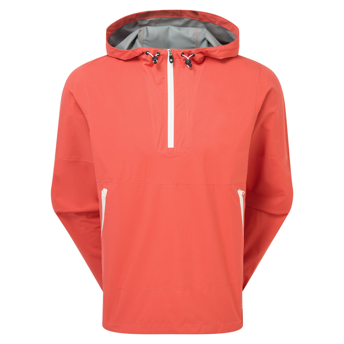 FootJoy HydroLite X Hoodie Nantucket Red with White Zipper