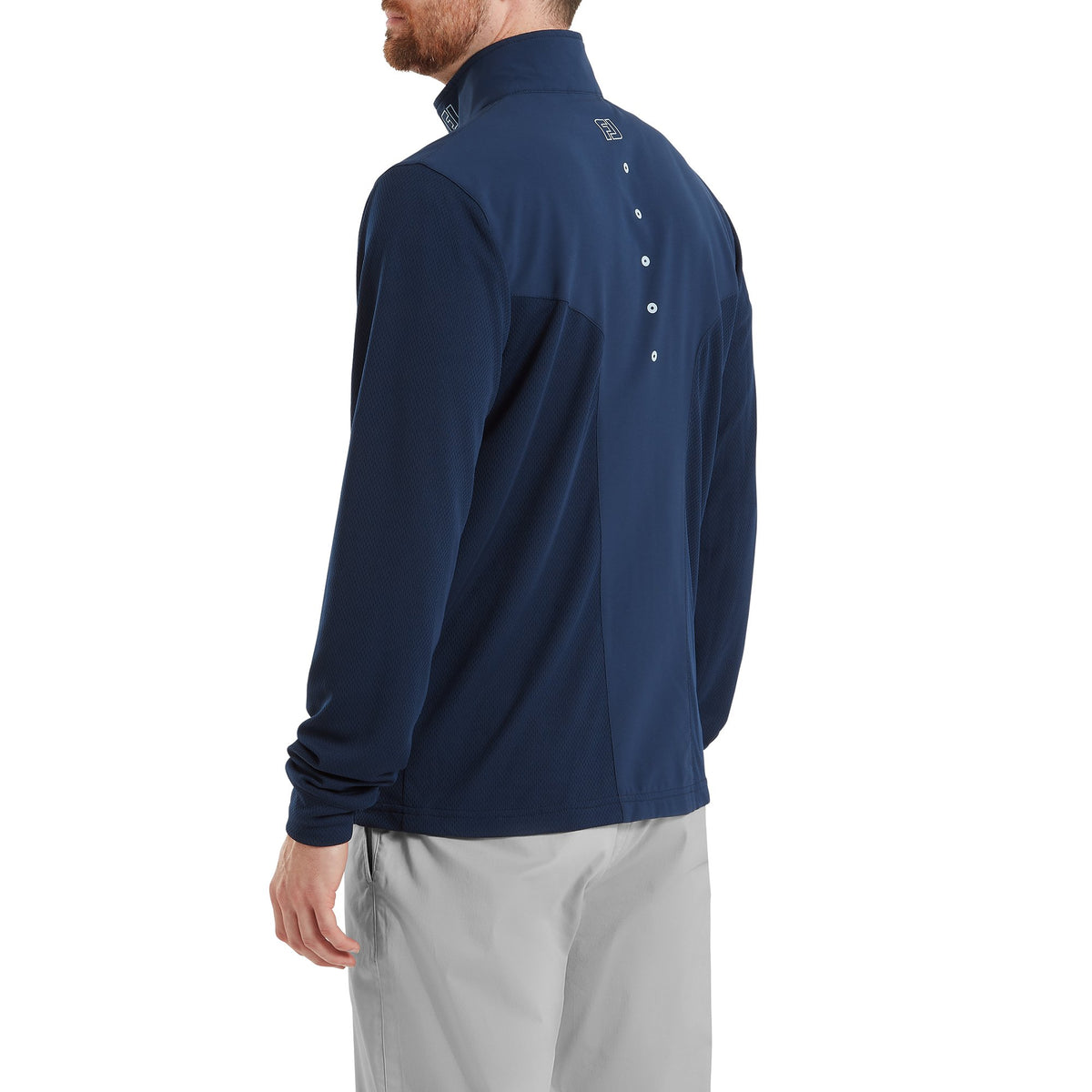 FootJoy Tempo Hybrid Full-Zip Jacket Navy