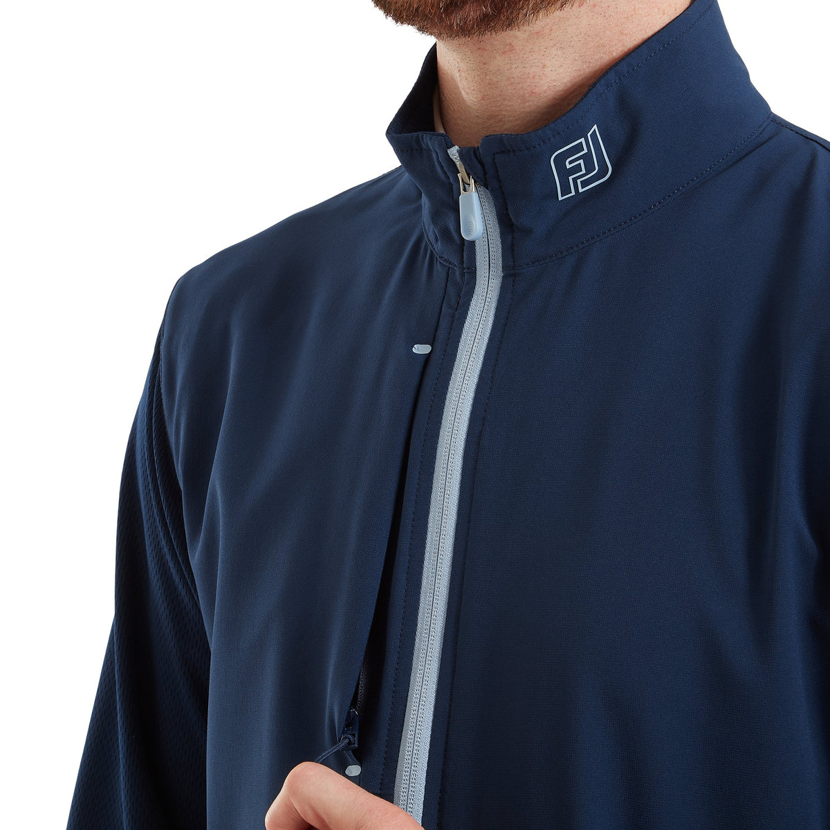 FootJoy Tempo Hybrid Full-Zip Jacket Navy