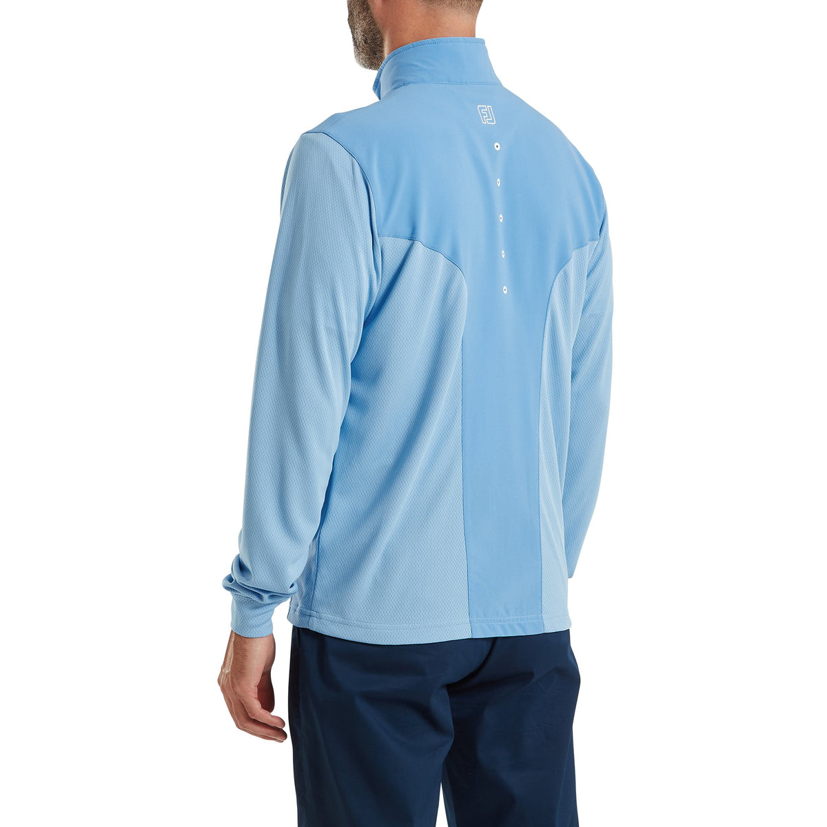 FootJoy Tempo Hybrid Full-Zip Jacket Blue Reef / Deep Reef