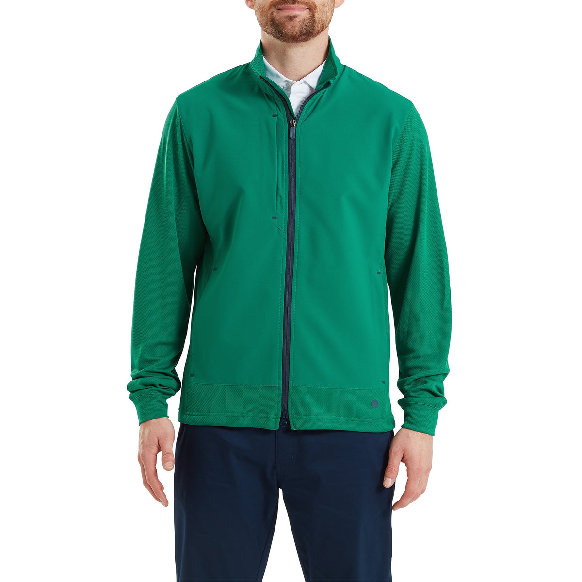 FootJoy Tempo Hybrid Full-Zip Jacket Field Green