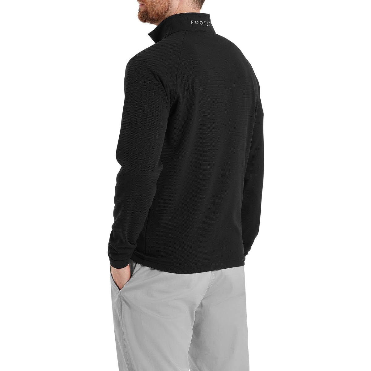 FootJoy FJ Wordmark Chill-Out Black with Charcoal