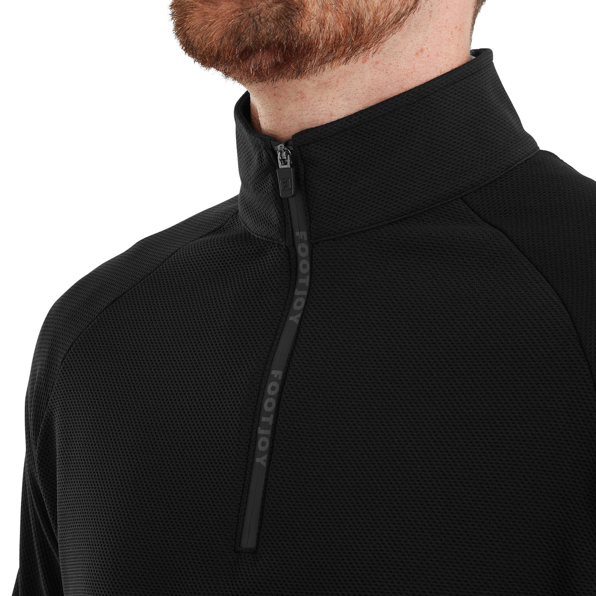 FootJoy FJ Wordmark Chill-Out Black with Charcoal