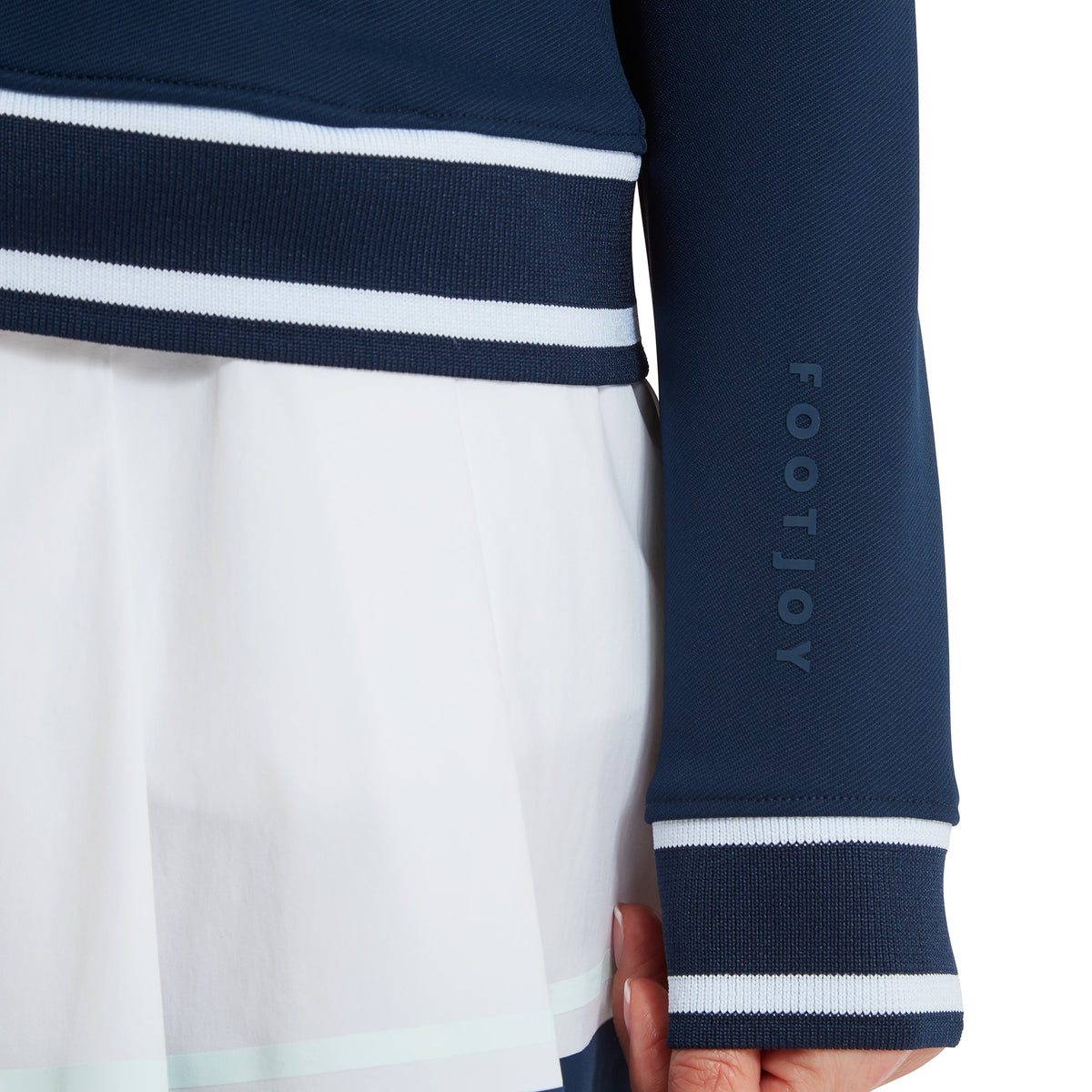 FootJoy Track Jacket Navy / White - Dames