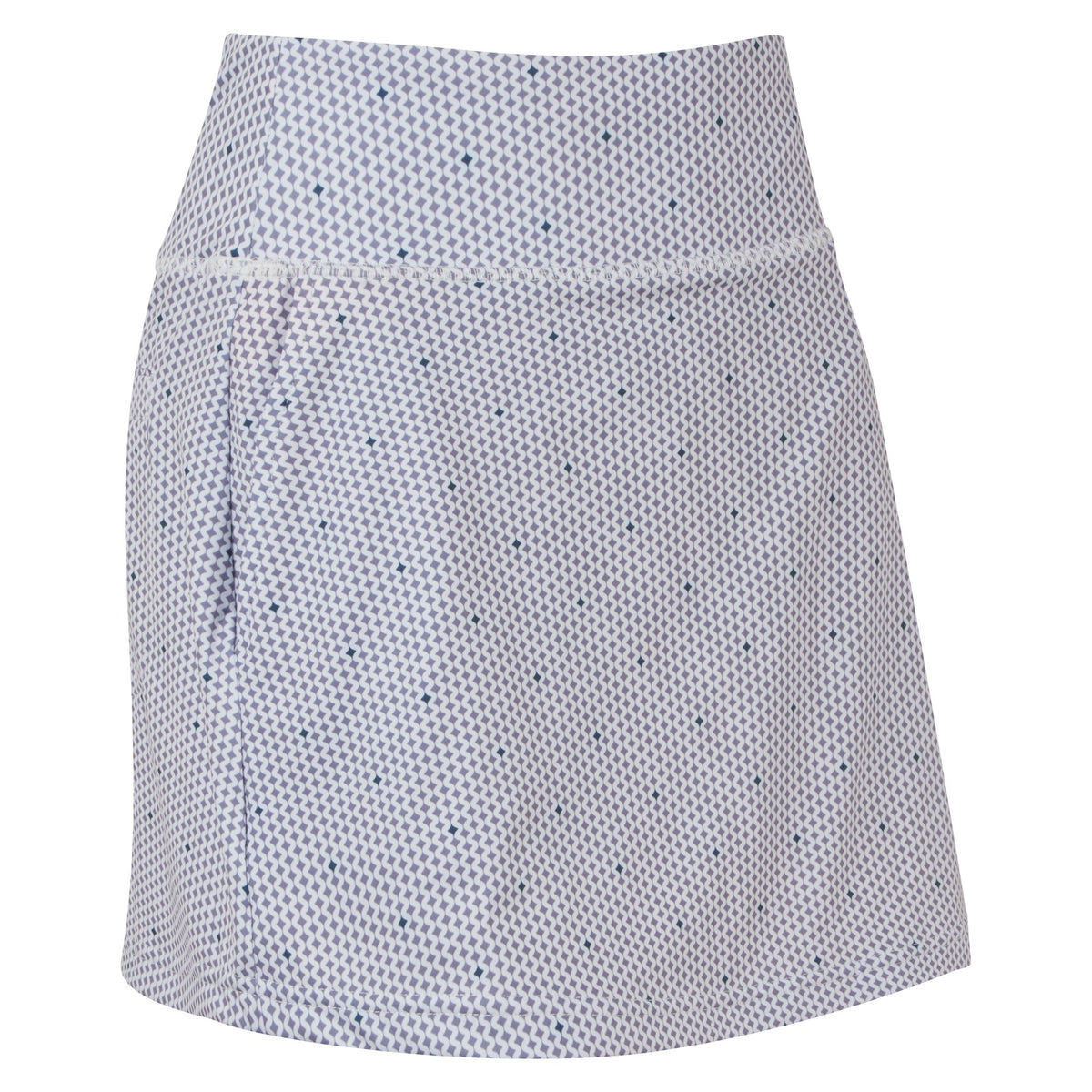 FootJoy Curve Geo Dot Aerial Skort - Regular Dusty Violet / Navy - Dames
