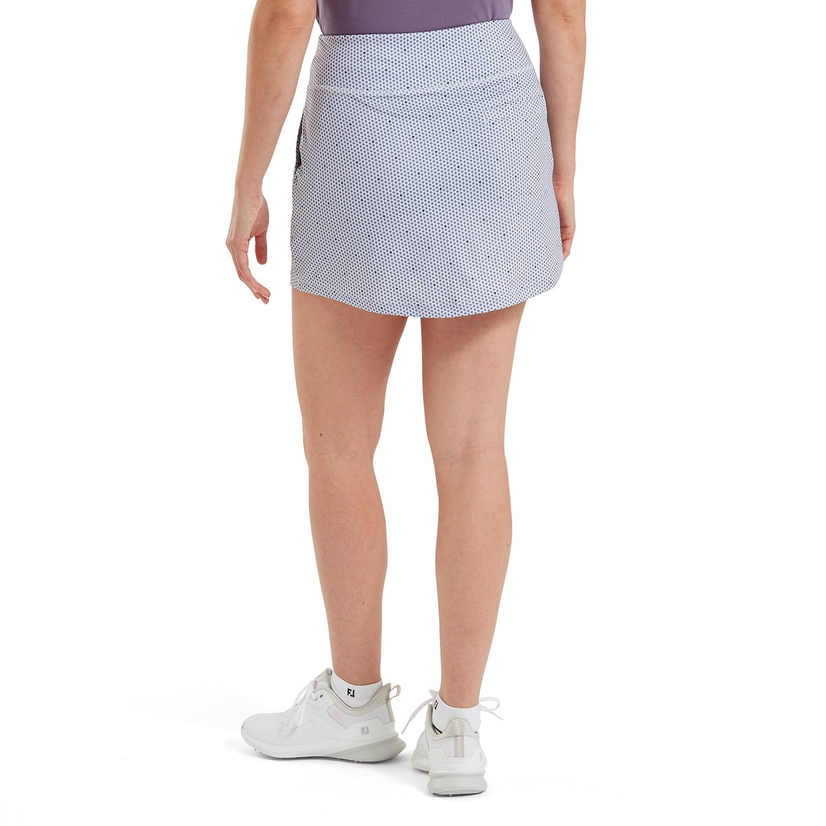 FootJoy Curve Geo Dot Aerial Skort - Regular Dusty Violet / Navy - Dames