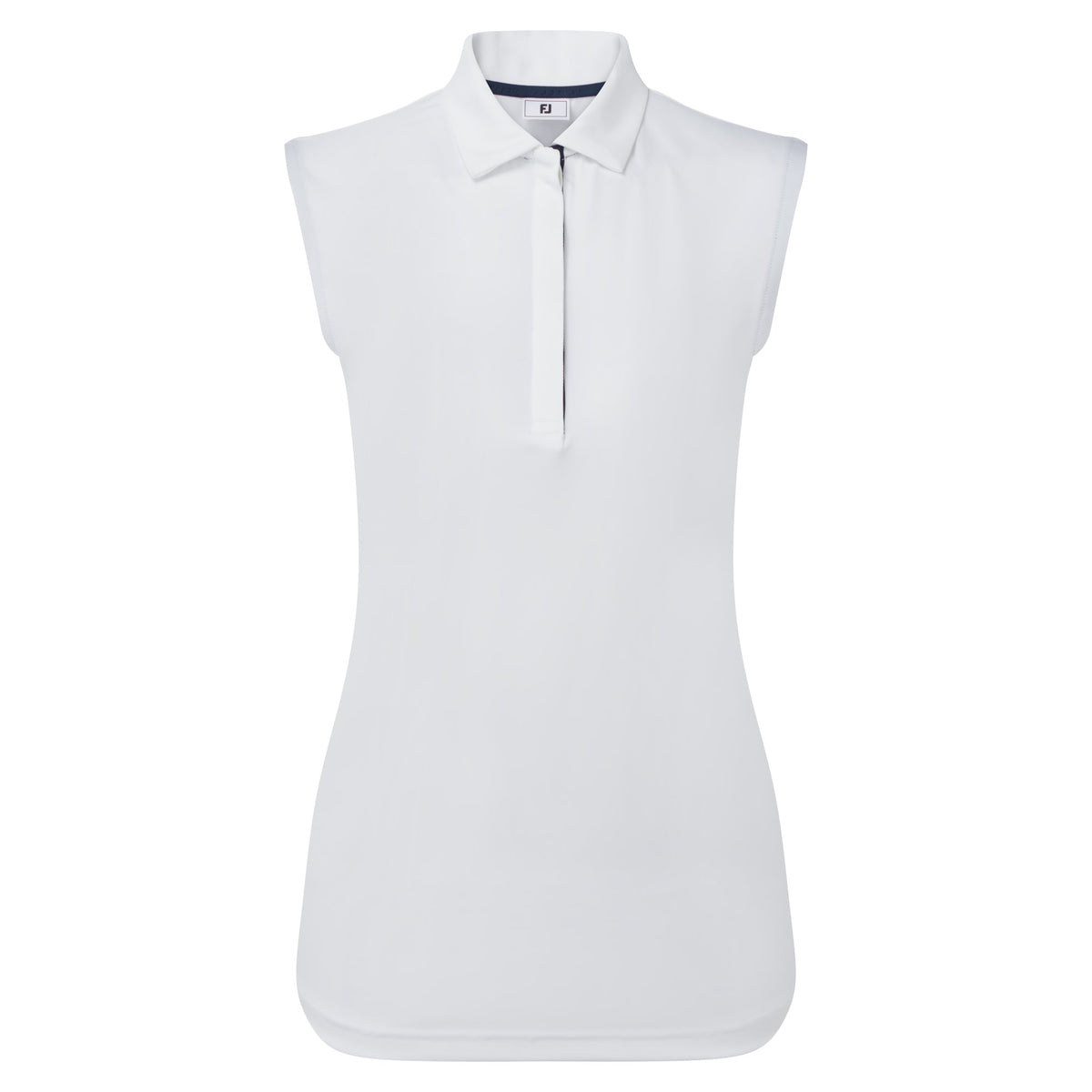 FootJoy Sleeveless Lisle White - Dames