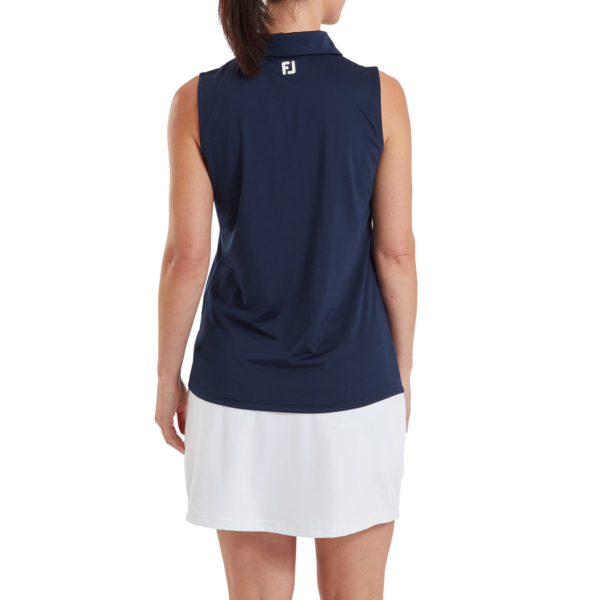 FootJoy Sleeveless Lisle Navy - Dames