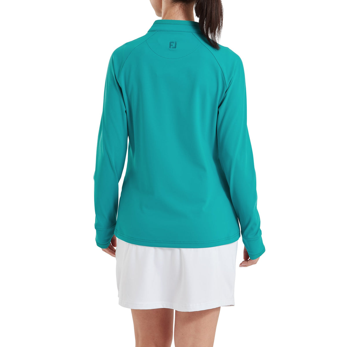 FootJoy Half-Zip Midlayer Tile Blue - Dames