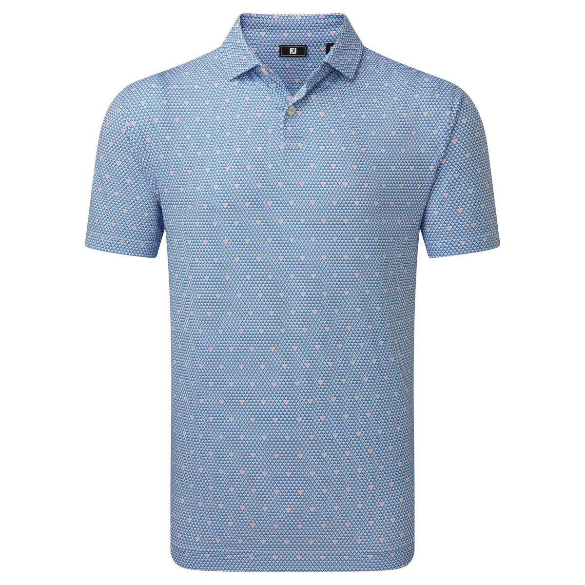 FootJoy Order Geometric Lisle White / Riviera / Peach