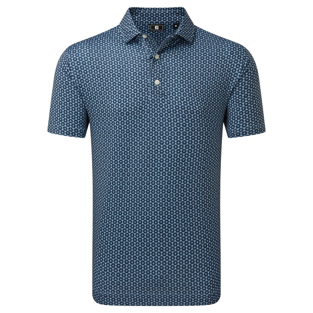 FootJoy Vegas Marker Lisle Mint Julep / Navy / Windward Blue