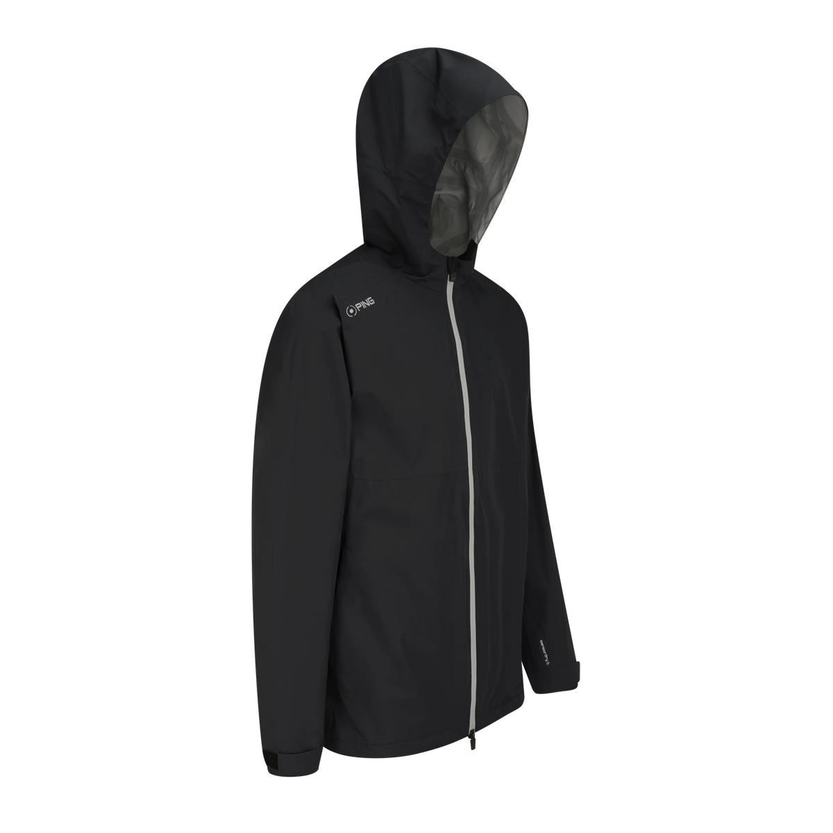 Ping AquaDrive Hooded Jacket Heren - Black