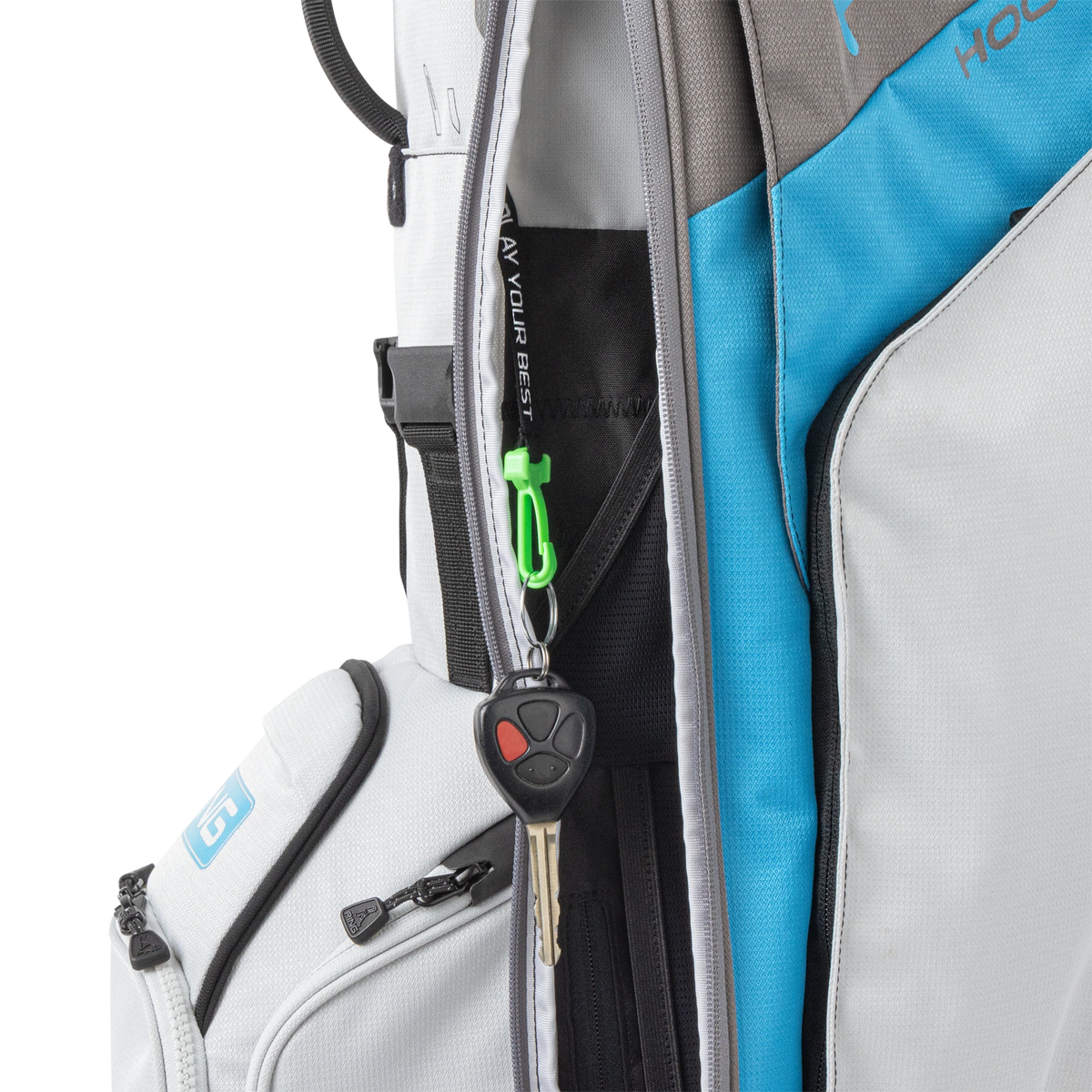 Ping Hoofer Standbag - Light Grey/Blue/Graphite