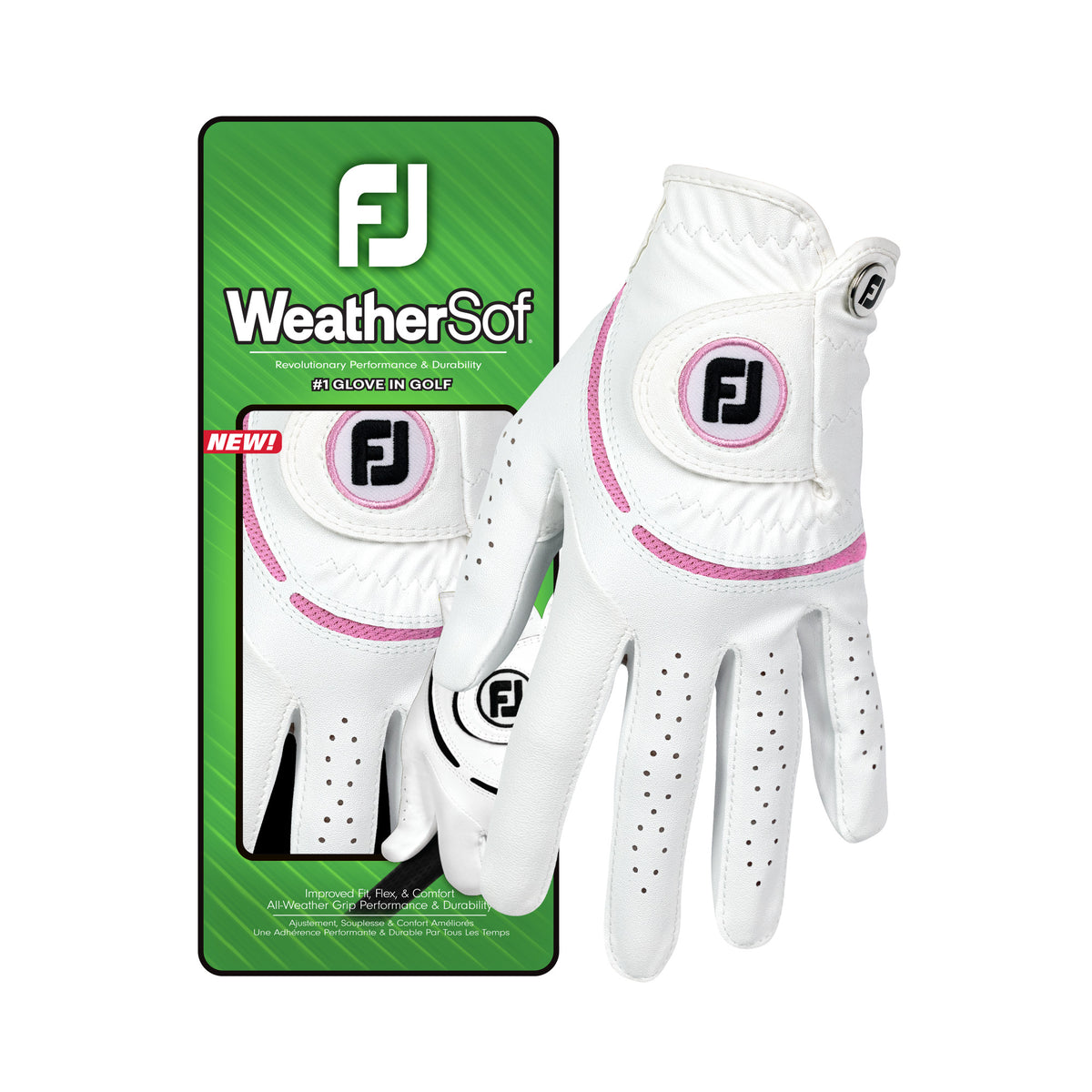 WeatherSof Dames - White/Pink