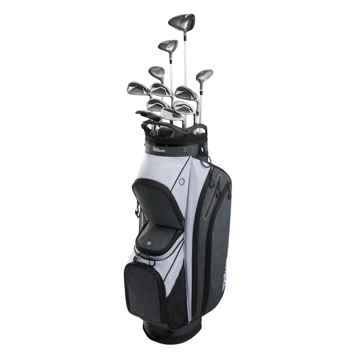 Wilson's PlayerFit Complete Dames Set met Cart Bag