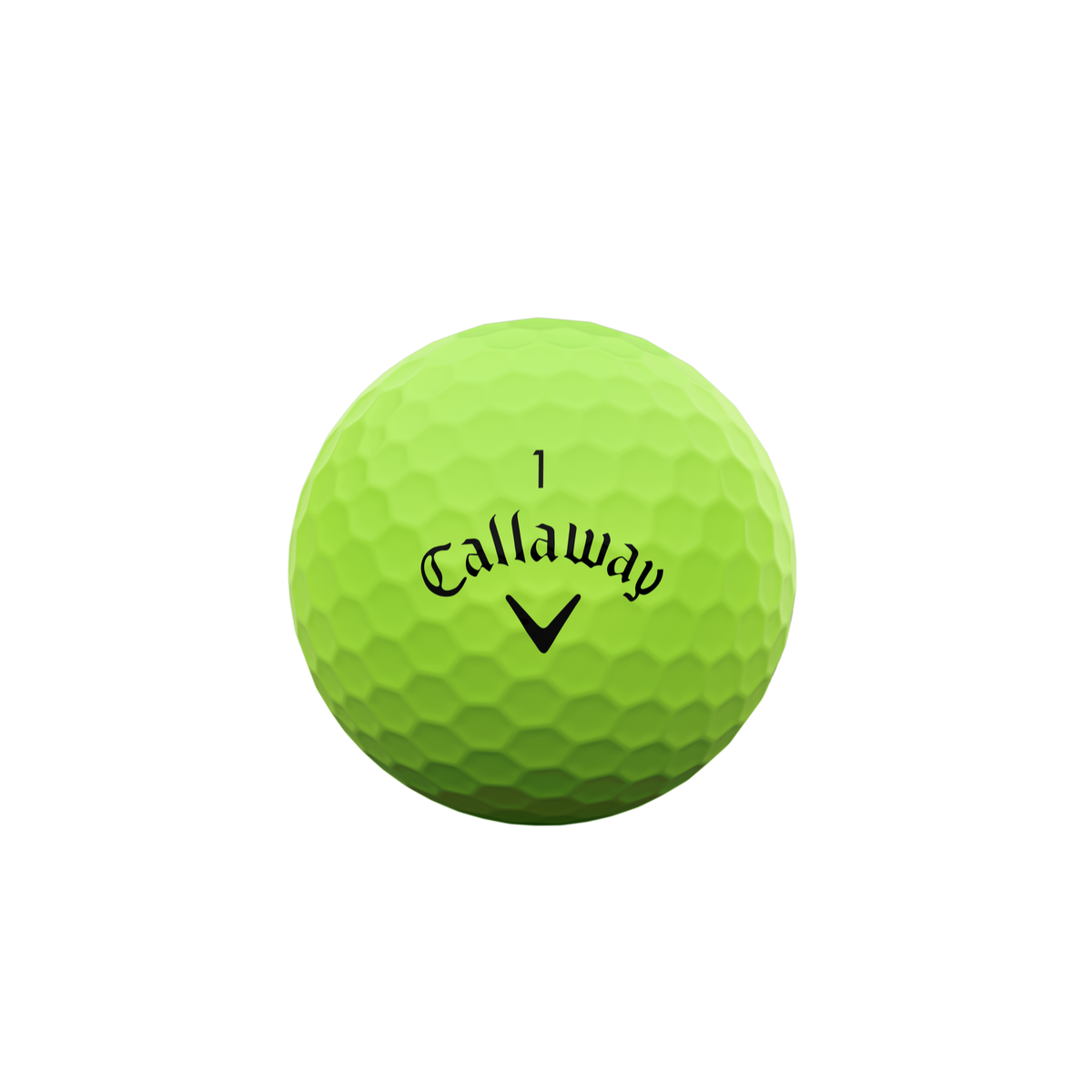 Callaway Supersoft Matte Groen - vooraanzicht