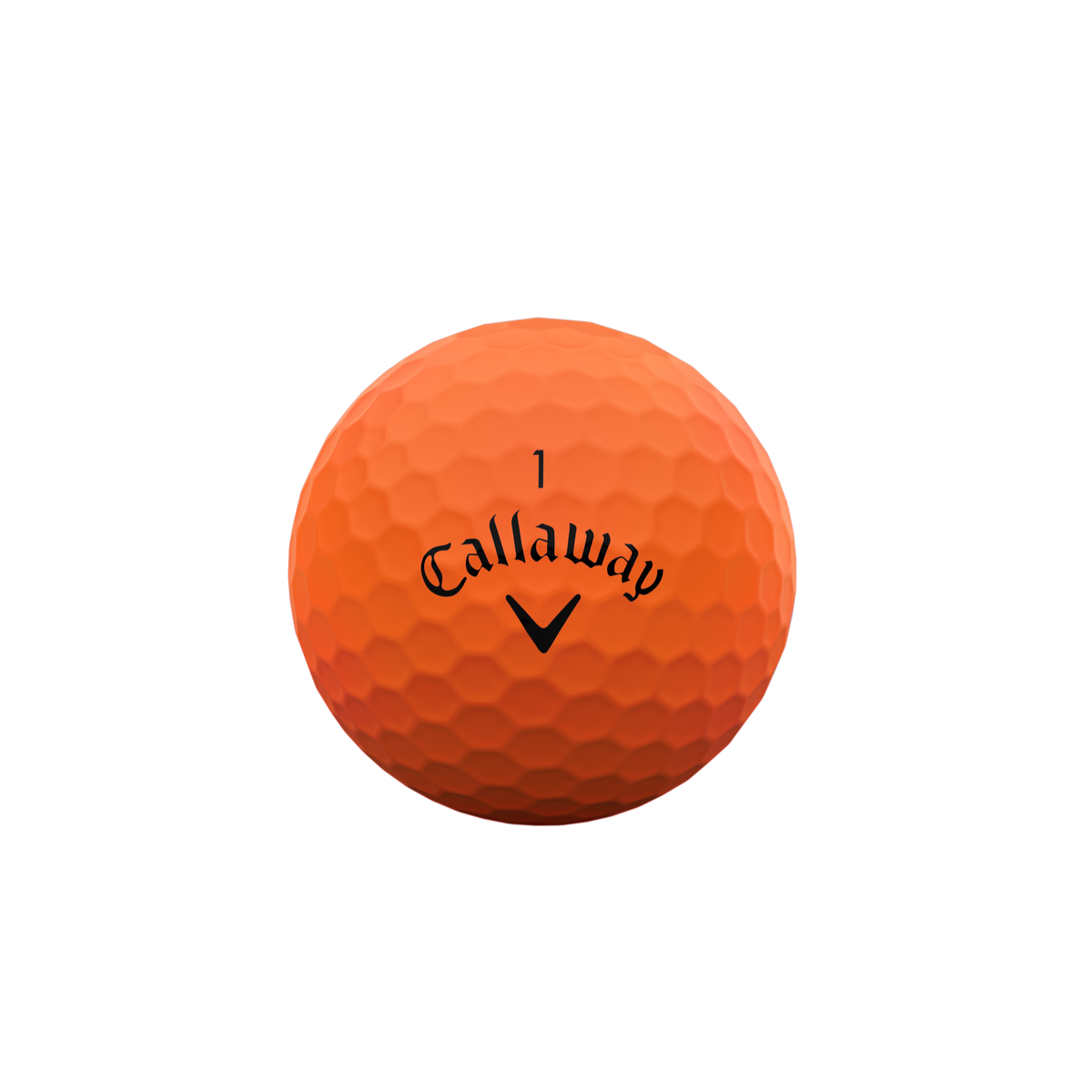 Callaway Supersoft Matte Oranje - vooraanzicht