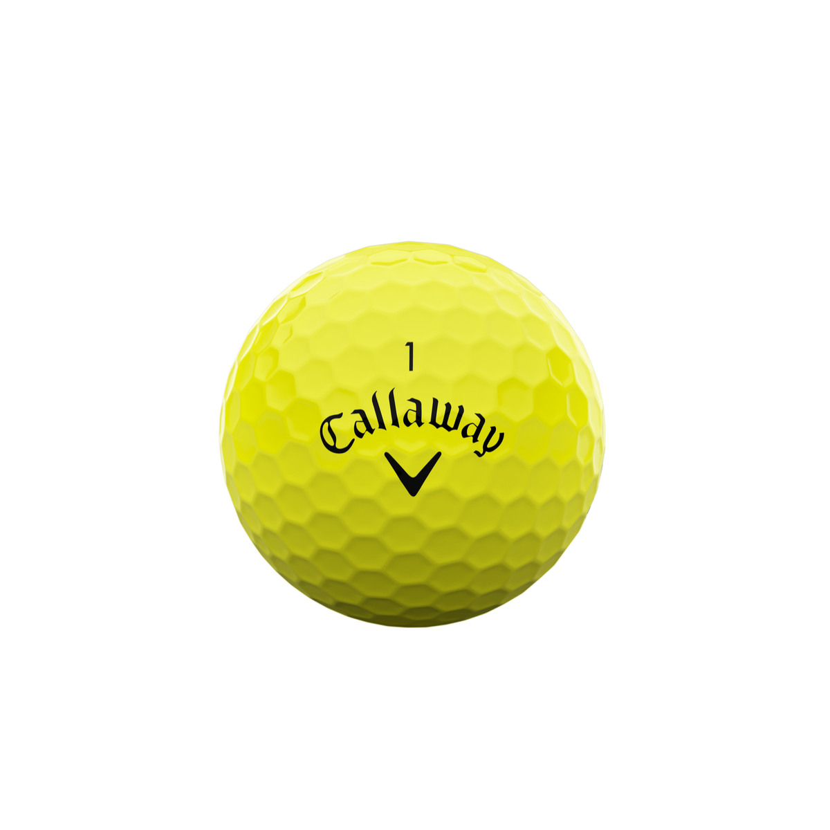 Callaway Supersoft Geel - vooraanzicht