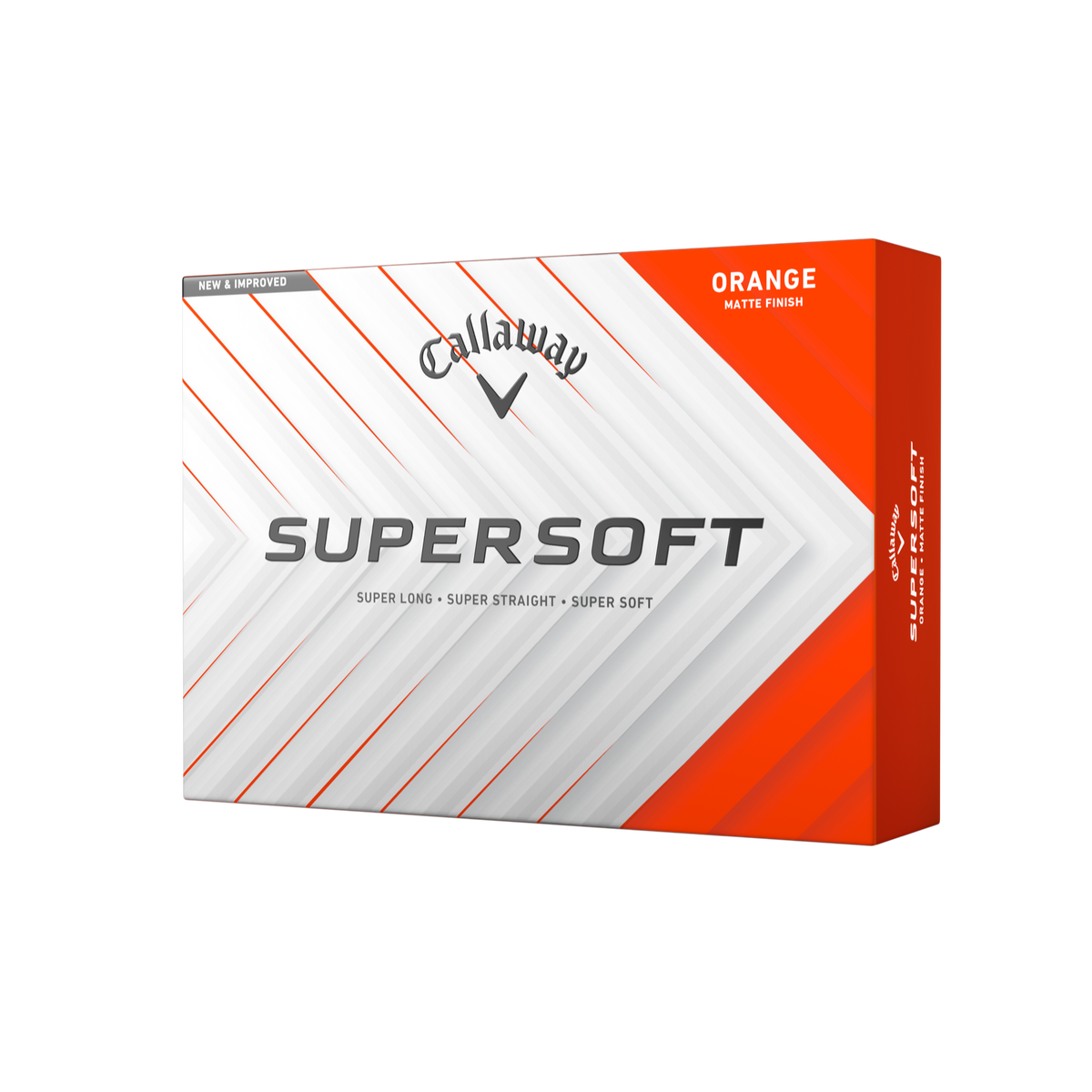 Callaway Supersoft Matte Oranje - doos
