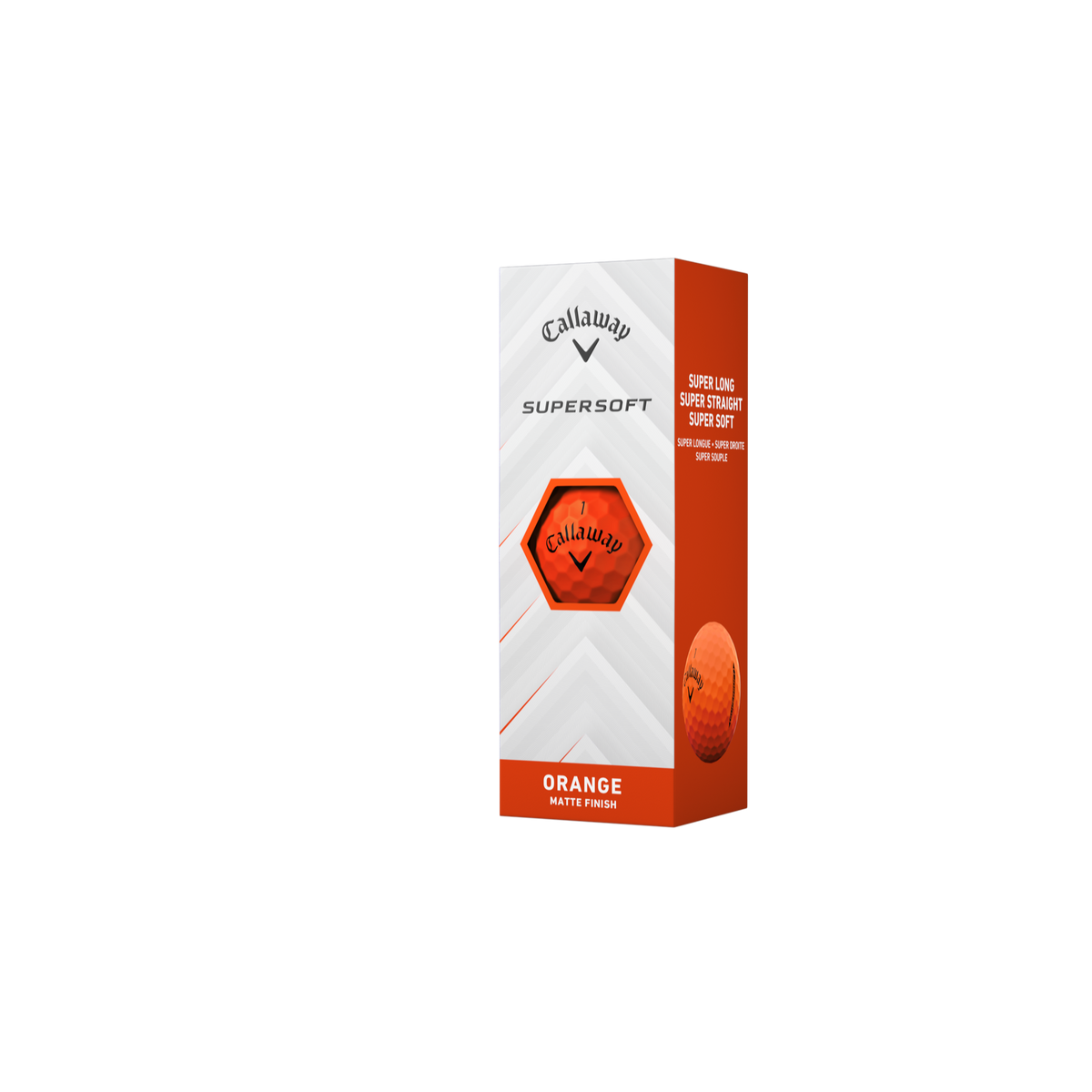 Callaway Supersoft Matte Oranje - sleeve
